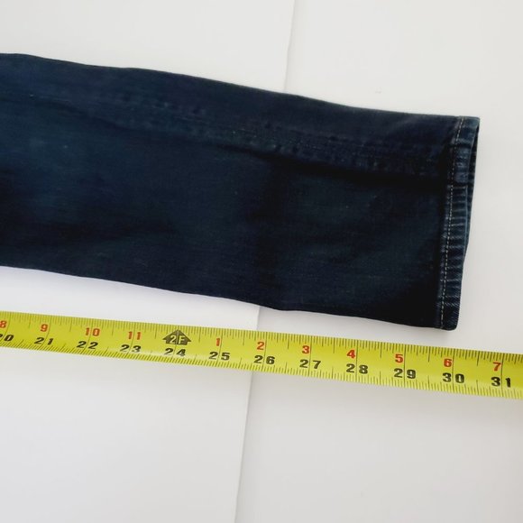 Hudson Jeans Collin Skinny Flap Pocket Dark Blue 26 - Picture 13 of 13